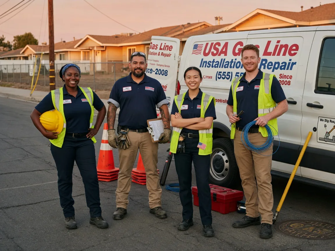 Gas Line Installation company in Damascus, GA
